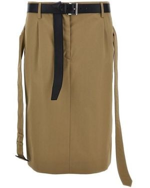 Prada Gonna twill - Verde