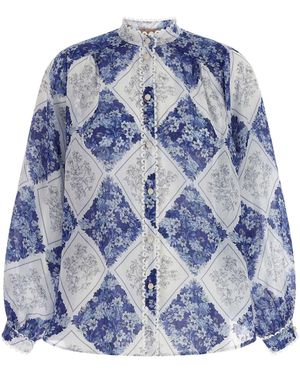 Twinset Ramie Shirt - Blue