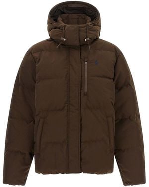 Polo Ralph Lauren 'Carly' Down Jacket - Brown