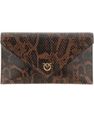 Pinko Pochette 'Love Birds' Mini - Grigio