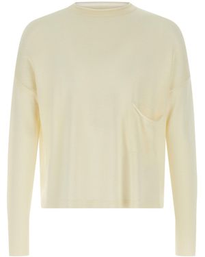 Ma'ry'ya Wool Jumper - White