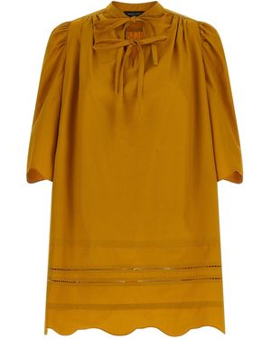 Fabiana Filippi Loose Dress - Yellow