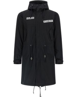 Undercover 'uc2e4310' 2-in-1 Parka - Black