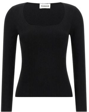 P.A.R.O.S.H. Maglia 'Long' - Nero