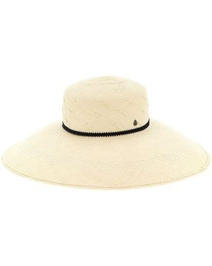 Maison Michel 'rena' Hat - Natural