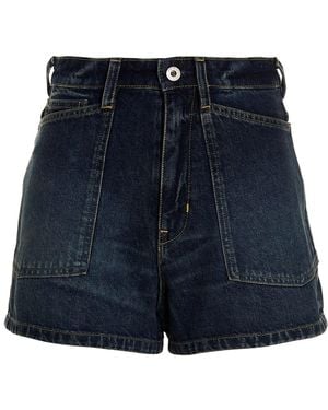 KENZO Denim Shorts - Blue