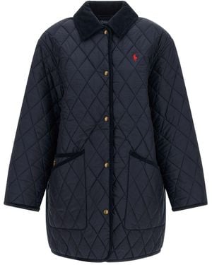 Polo Ralph Lauren Casual Jacket Diamond Quilting - Blue