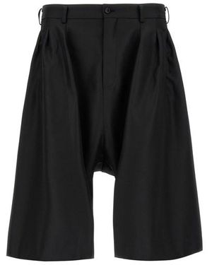 Comme des Garçons Bermuda cavallo basso - Nero