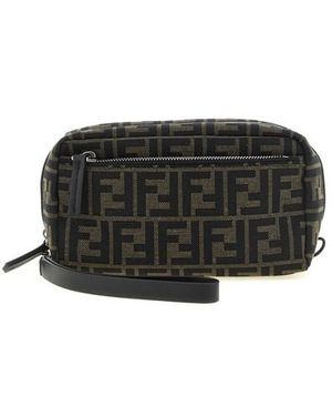 Fendi Beauty Double Zip Piccolo - Nero