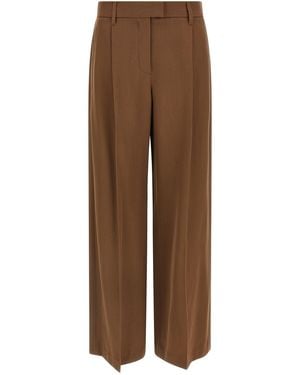 Brunello Cucinelli Loose Leg Trousers - Brown