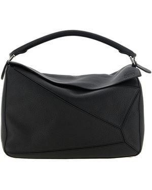 Loewe Borsa A Spalla 'Puzzle' Grande - Nero