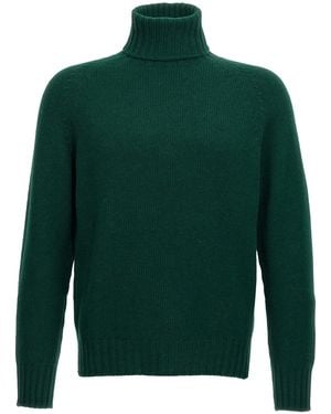 Ma'ry'ya Pullover Mit Hohem Kragen - Grün