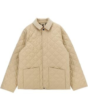 Burberry 'kg6 Indy' Jacket - Natural