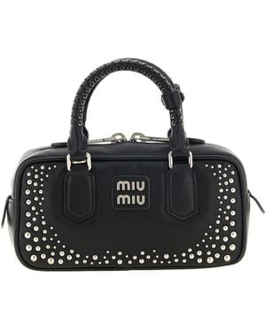 Miu Miu 'arcadie' Handbag - Black