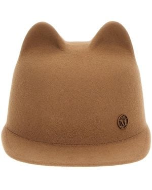 Maison Michel Cappello 'Jamie' - Marrone