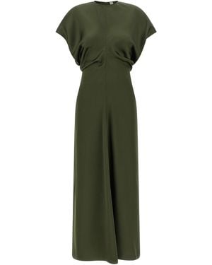 TOTEME Draped Dress - Green