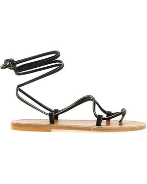 K. Jacques 'bikini' Sandals - Black