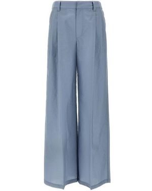 Brunello Cucinelli Pantalone cotone - Blu