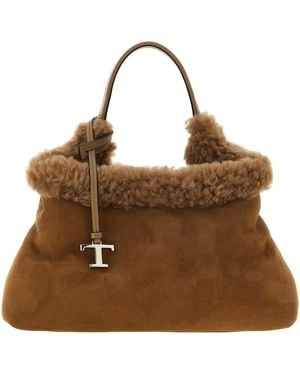 Tod's Secchiello Pelle Piccolo - Marrone