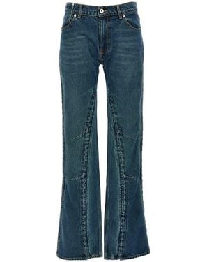 Y. Project Jeans 'Evergreen Hook and Eye' - Blu