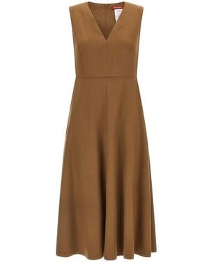 Max Mara Abito 'Curva' - Marrone