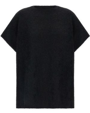 Nude Maglia Misto Alpaca - Nero