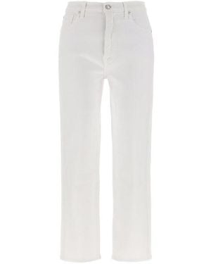 7 For All Mankind Jeans 'Easy Slim Ankle' - Bianco