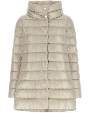 Herno 'amelia' Down Jacket - Natural