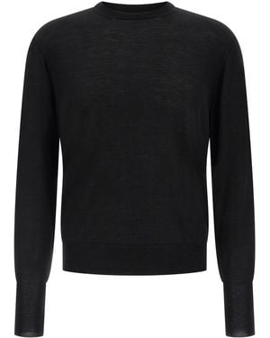 Ma'ry'ya Pullover Mit Rundhalsausschnitt - Schwarz