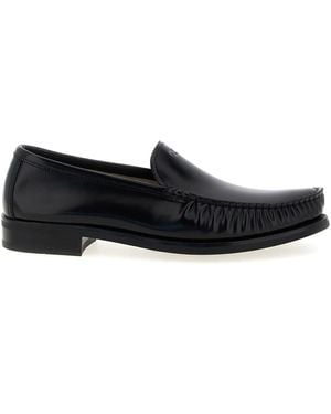 Prada Loafers Aus Leder - Schwarz