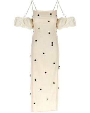 Jacquemus La Robe Chouchou Long Dress - White