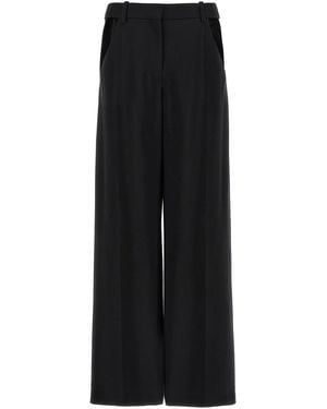 Mugler 'cut-out' Trousers - Black