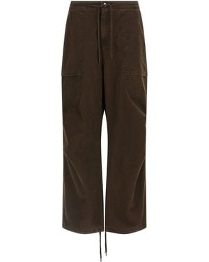 Entire studios Pantaloni Cargo Con Coulisse - Marrone