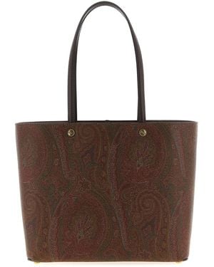 Etro Essential Medium Shopping Bag - Brown