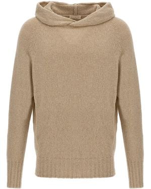 Ma'ry'ya Hooded Jumper - Natural