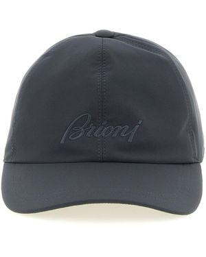Brioni Stoffkappe "Performa" - Blau