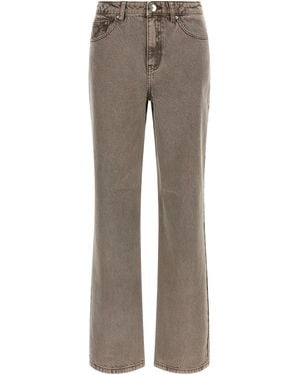 ROTATE BIRGER CHRISTENSEN Straight Leg Jeans - Grey