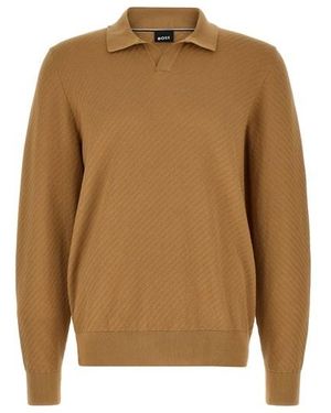 BOSS Polo 'H-Lomarino' - Marrone