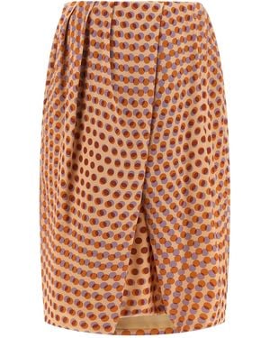Dries Van Noten 'saronga Bis' Skirt - Multicolour