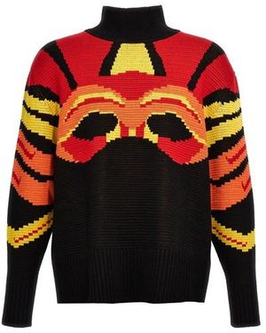 Bluemarble Maglione jacquard - Nero