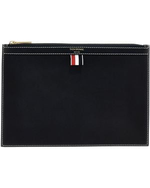 Thom Browne Small Document Holder - Nero