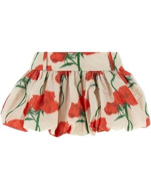 KENZO ' Archive Rose' Skirt - Red