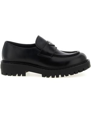 Prada Loafers "Double Chocolate" - Schwarz