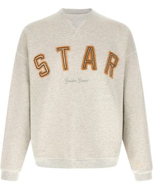 Golden Goose Patch Sweatshirt - White