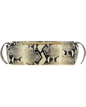 KHAITE 'donna Evening' Clutch - Green