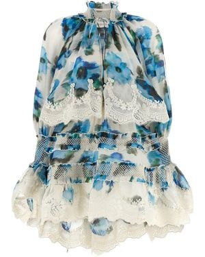 Zimmermann Kleid "Alchemy" - Blau