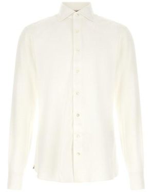 Borriello Camicia Collo Marechiaro - Bianco