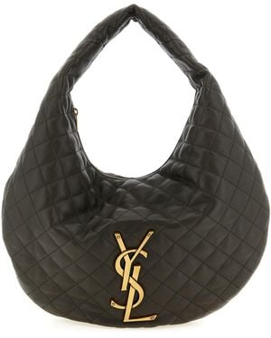 Saint Laurent Borsa A Spalla 'Hobo Icare' - Nero