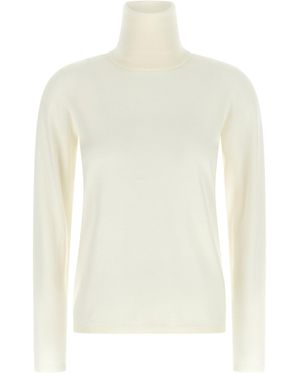 Max Mara 'saluto' Turtleneck Jumper - White