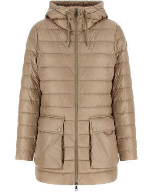 Moncler 'jasmin' Down Jacket - Natural